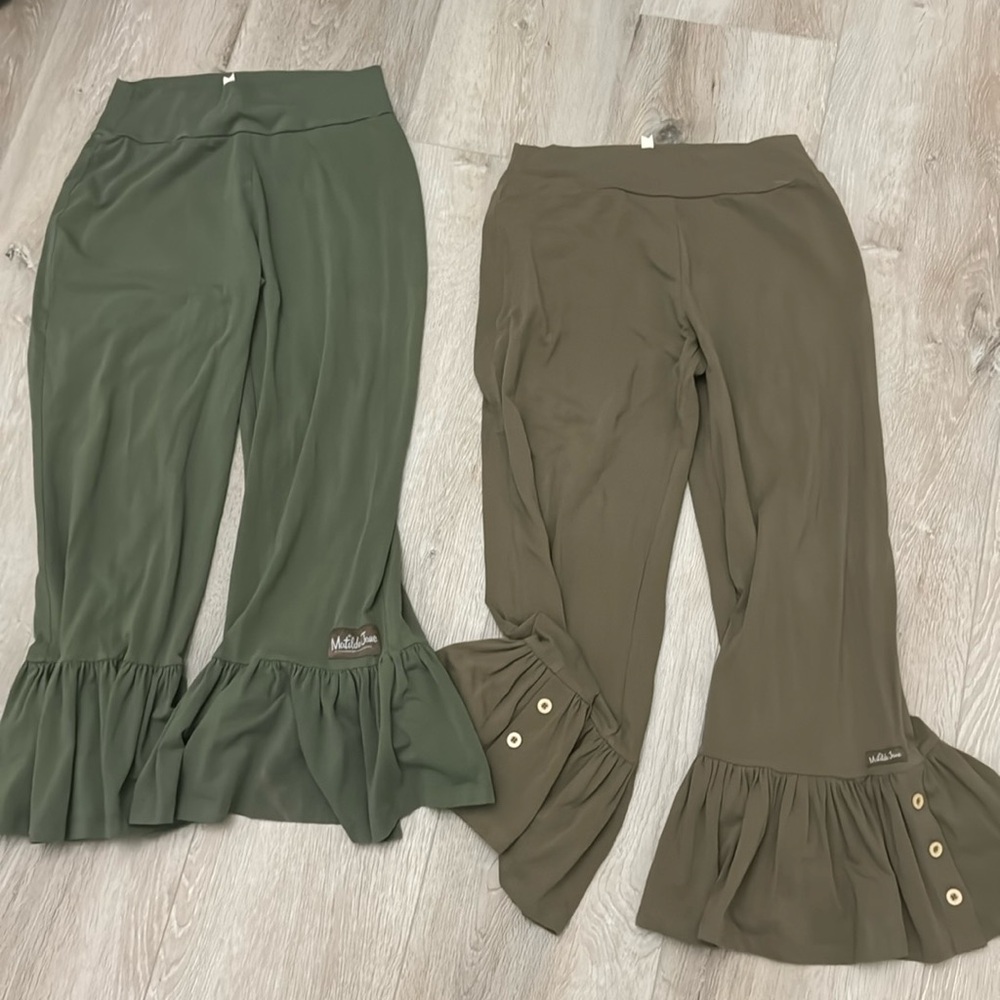 Matilda Jane ruffle pants set of 2